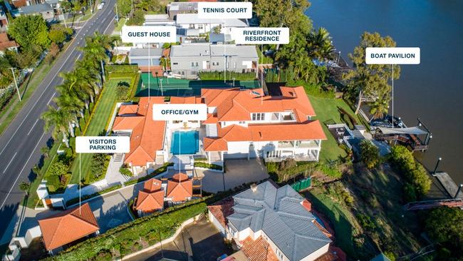 An overview of 121 King Arthur Terrace, Tennyson which sold for $12.5m last November. Picture: Supplied