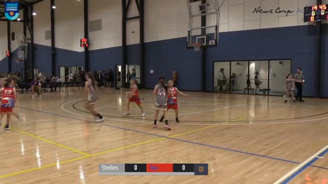 Replay: Basketball Victoria Under-12 Country Championships - Western Port Steelers v Phillip Island  Rips (Boys)