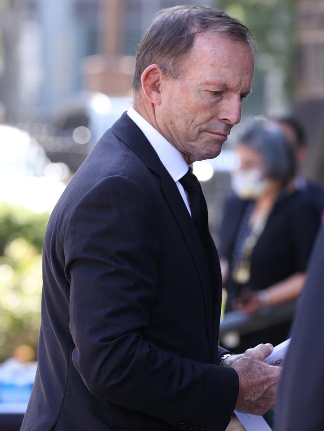 Former PM Tony Abbott. Picture: David Caird