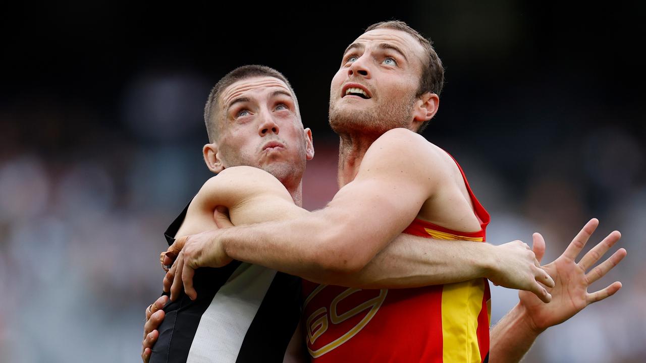 Darcy Cameron proved he can fill Brodie Grundy’s role.