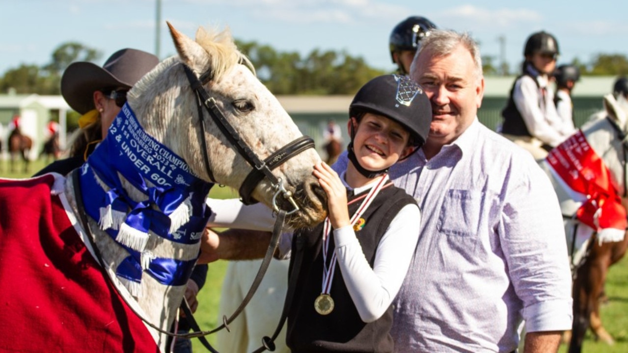 1st place at the 2023 PQC State Showjumping Championships in the 12 and Under 60cm class.