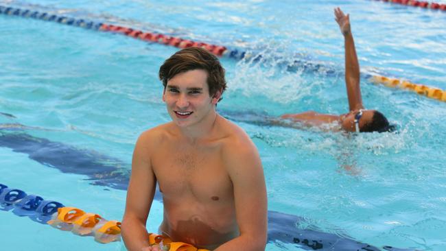 Declan Grohala is a 17-year-old swimmer from Hammondville. Picture: Ian Svegovic