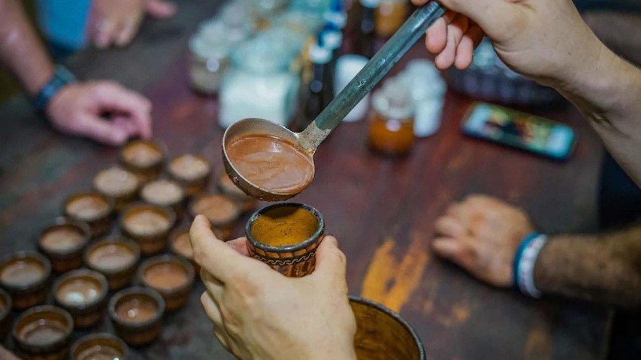 The report says 27 per cent of Aussies are travelling to destinations in order to buy an item they can’t get at home. With it being most popular with Gen Z. Pictured: A coffee tour in Costa Rica) Picture: Supplied