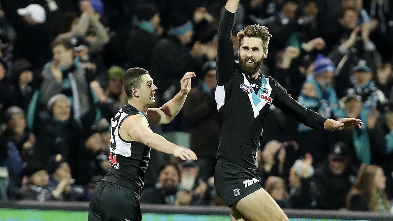 Justin Westhoff is one of the most dynamic players in the AFL