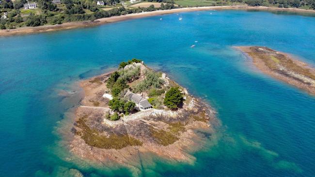 The private island off the coast of Brittany, France. Picture: Sotheby's International Realty