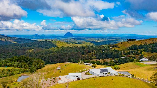 View of mountains from Bald Knob Rd in Bald Knob. Picture: Supplied.