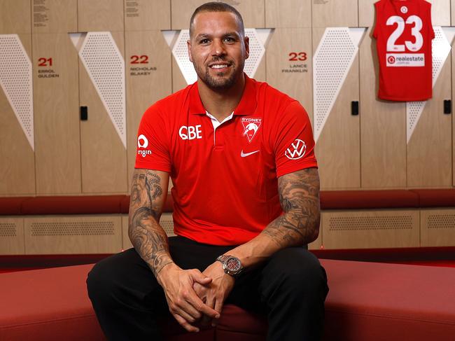 Lance Franklin retires a legend for two clubs. Picture: Phil Hillyard