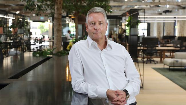 16/2/22: Greg Goodman, Head of Goodman Group ahead of the release of the company's results. John Feder/The Australian.