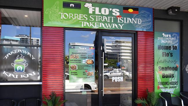 TASTE: Seafood Boil. Florrie Schwartz with traditional Torres Strait scones and a seafood boil. Picture: Evan Morgan