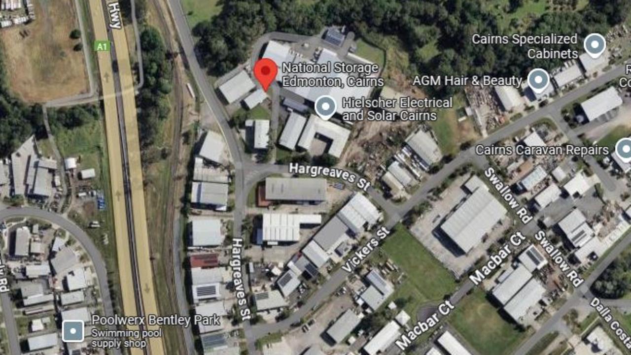 Thieves have repeatedly targeted a popular Cairns storage facility, stealing personal and valuable items from six units, leaving residents angered about the safety of their stored belongings. Picture: Google.