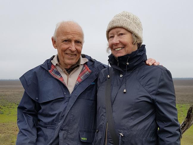 Terry Shacklock still feels his wife's presence in every corner of their Blackburn North home. Picture: Supplied.