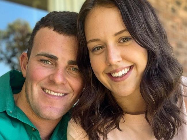 Farmer Wants A Wife couple Brenton Kuch and Sophie Holcombe