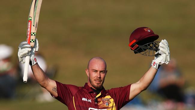 Chris Lynn hopes white-ball form can deliver Test debut. Picture: AAP