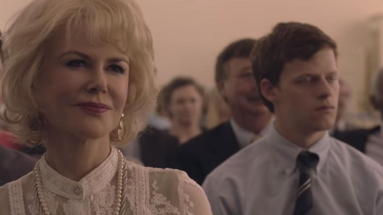 Screen grabs from the trailer for new film, Boy Erased. Focus Features released the trailer Tuesday for "Boy Erased," starring Lucas Hedges, Nicole Kidman, Russell Crowe, and Joel Edgerton.