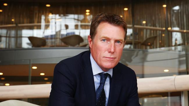 Attorney-General Christian Porter in his Sydney office. Picture: John Feder