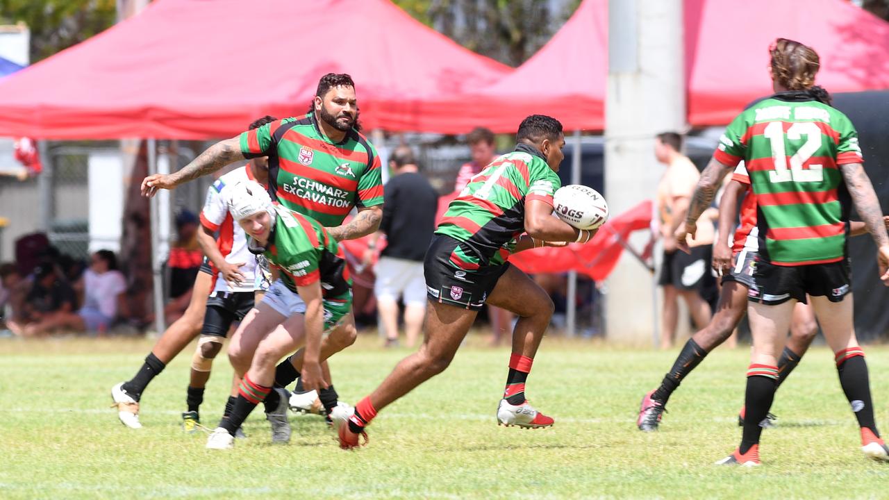 RUGBY LEAGUE - A DAY AT THE PARK: Bluff Rabbitohs vs Indigenous Allstars
