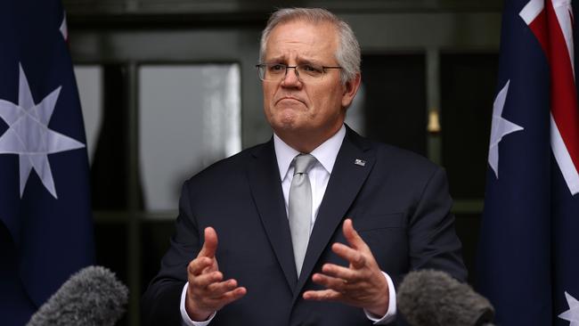 Scott Morrison rejected a return to the $90bn JobKeeper wage subsidy scheme. Picture: Gary Ramage