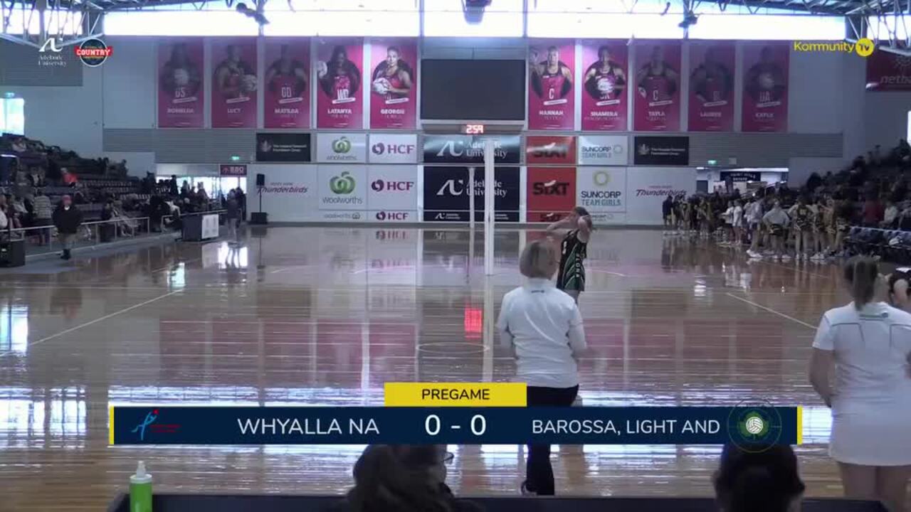 Replay: Whyalla v Barossa, Light and Gawler (Seniors) - 2025 Netball SA Country Championships Day 1