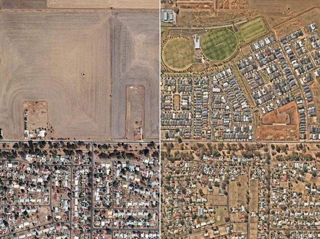 Before and after: Aerial photos reveal Adelaide’s suburban spread