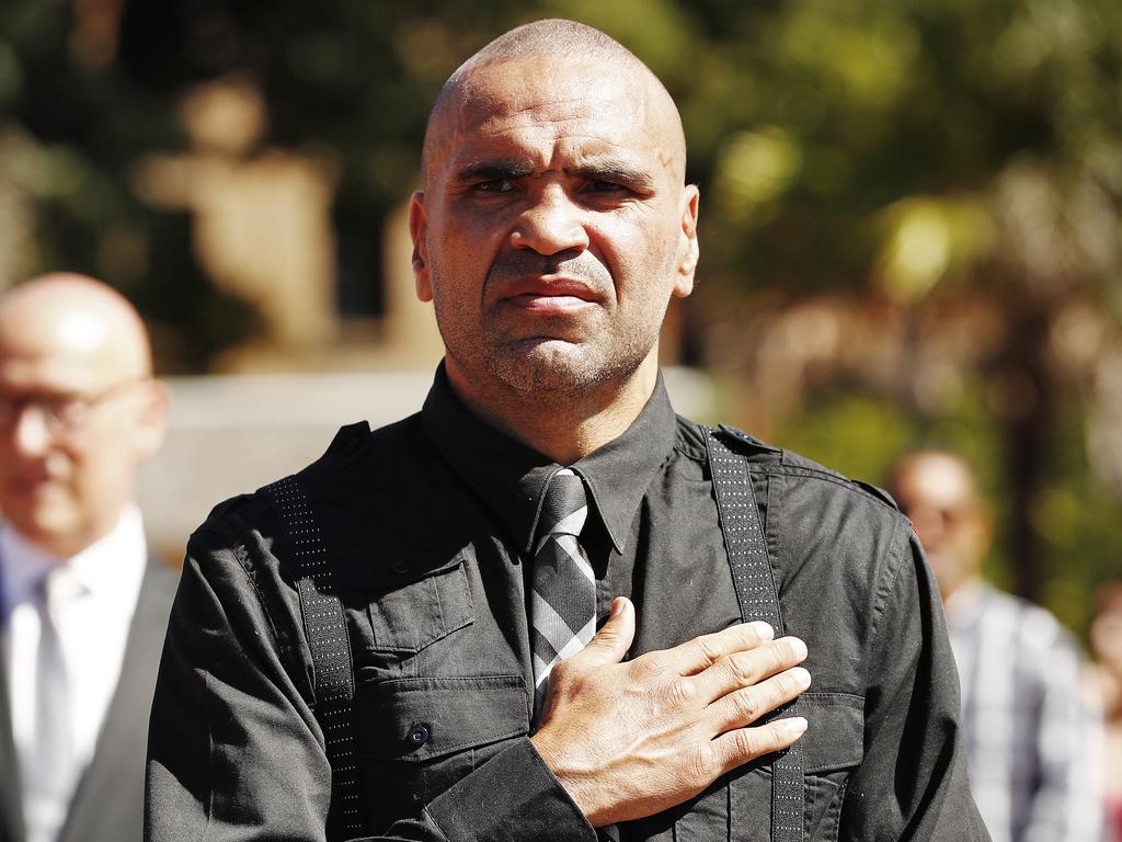 Anthony Mundine says nothing will change unless the country confronts the past. Picture: Sam Ruttyn