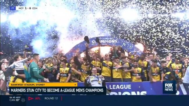 Central Coast Mariners STUN Melbourne City to win A-League!