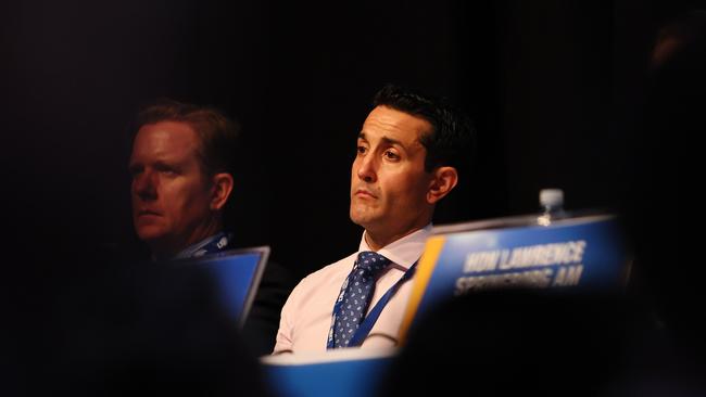 LNP leader David Crisafulli says the housing sector is a key focus for the party. Picture: NCA NewsWire/Tertius Pickard
