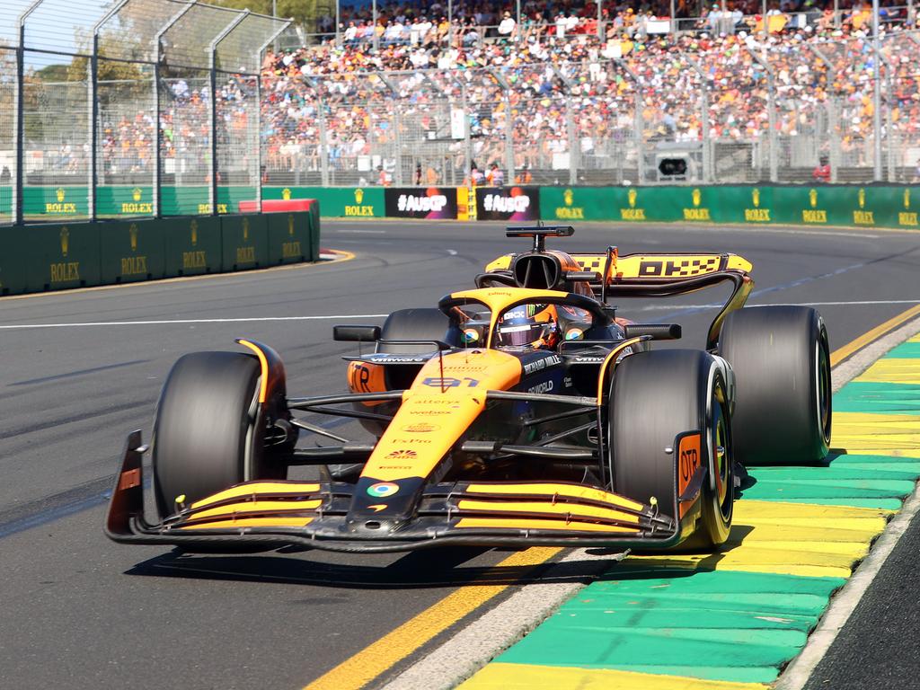 Piastri during the Australian Grand Prix in Melbourne where he finished fourth. Picture: Clay Cross ATP Images/Getty Images