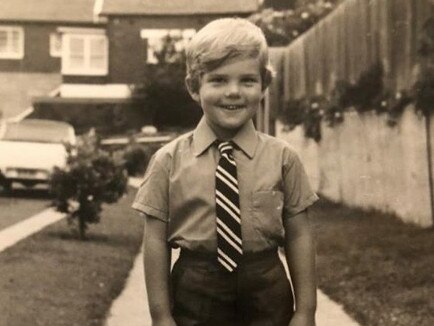 Scott Morrison on his first day of school back at Clovelly Public School in 1973.