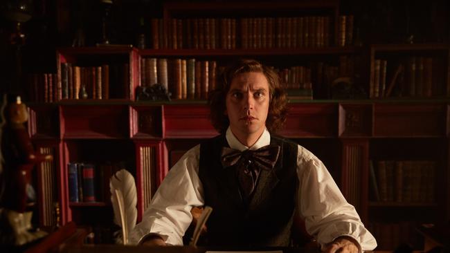 Dan Stevens as Charles Dickens in  The Man Who Invented Christmas.