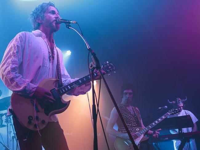 Australian band You Am I plays Spinal Tap at the 2018 Adelaide Cabaret Festival. Picture: Tam Schilling