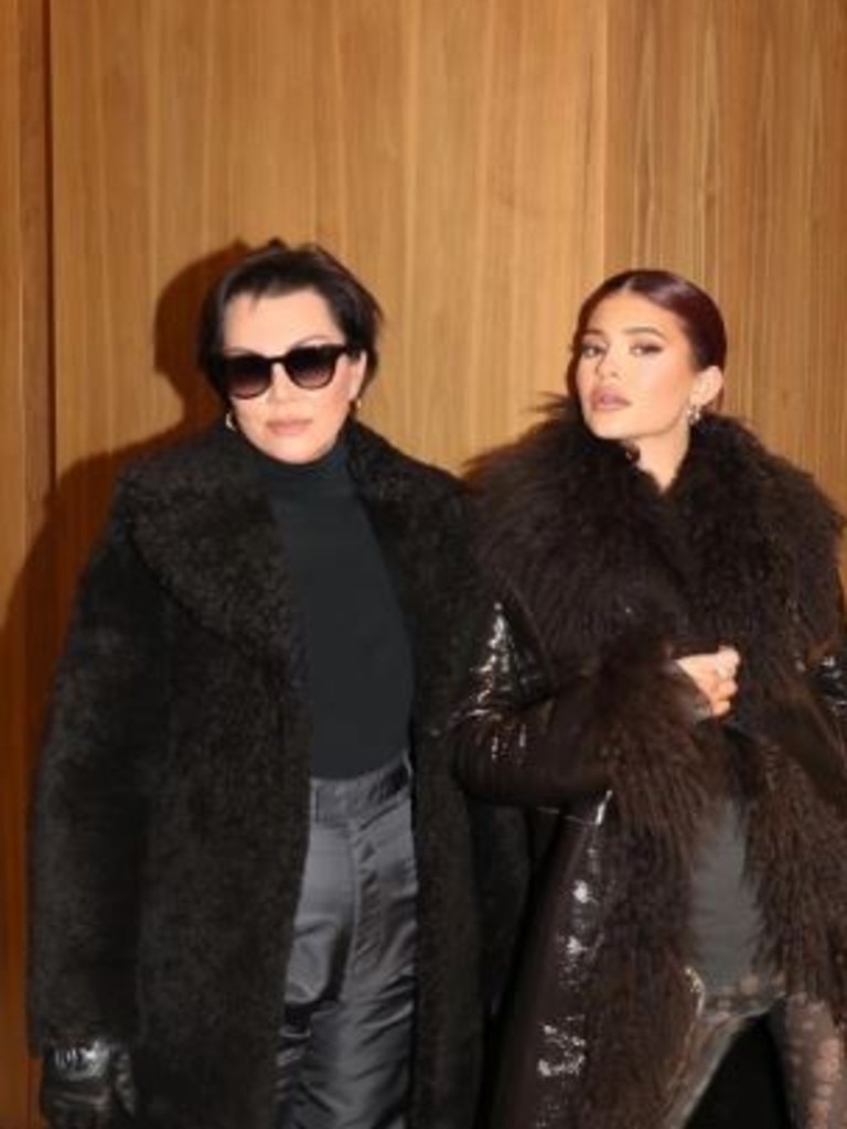 Her mum, Kris Jenner, joined her on the winter getaway. Picture: Instagram