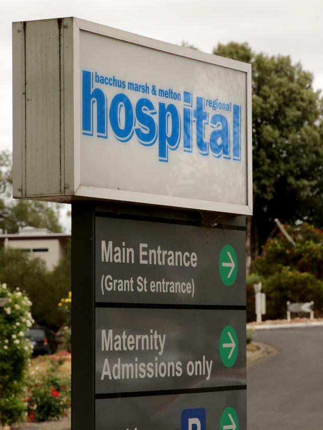 Phillipa Will and Phillip Voutier allege that if not for the negligence of Bacchus Marsh Hospital’s specialist obstetricians and midwives their baby, Esther, would not have died. Picture: Stuart McEvoy