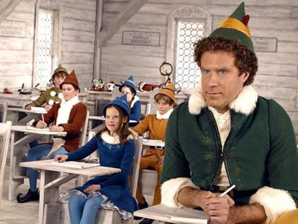 Elf, starring Will Ferrell, is screening at Adelaide’s Moonlight Cinema.