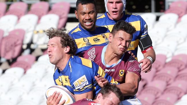 Shane Kennedy scored two tries for Easts. Picture by Richard Gosling