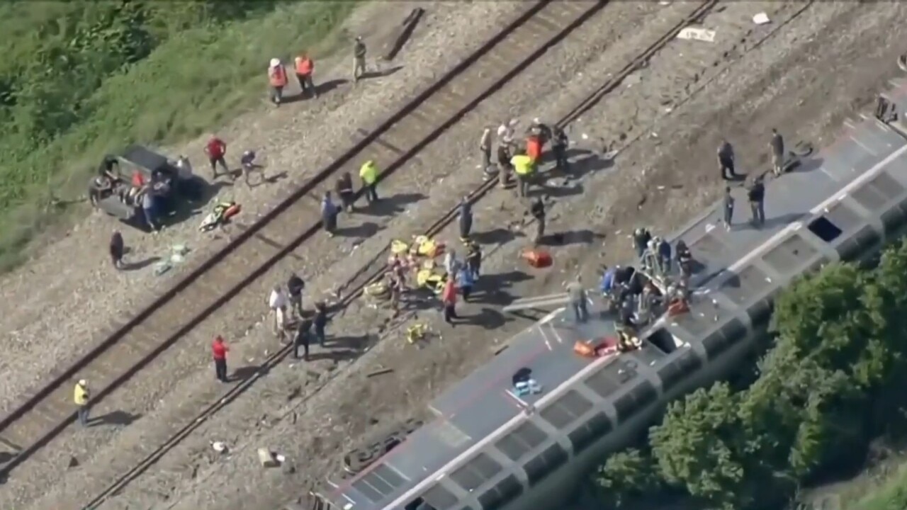 Train Derails In Missouri After It Struck A Dump Truck | News.com.au ...