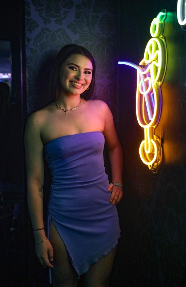 Chloe Bunn at Cocktails. Picture: Kitt O’Halloran