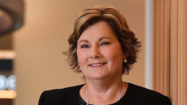 Incoming Tabcorp lottery CEO Sue van der Merwe is photographed at the companyÃs offices in Brisbane, Friday, December 3, 2021. Sue will be the CEO of the $10bn Lotteries business when it becomes its own ASX company next year. Photo: Dan Peled