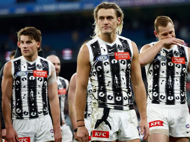 Collingwood could miss finals. (Photo by Michael Willson/AFL Photos via Getty Images)