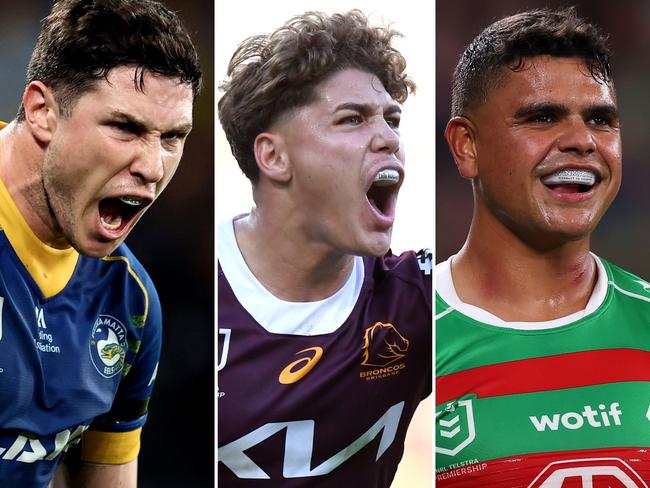 Mitchell Moses, Reece Walsh and Latrell Mitchell are all key players in the run to the NRL finals.