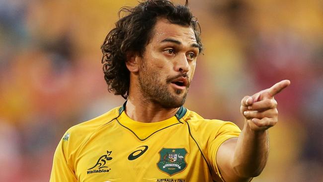 Karmichael Hunt is trying to get his career back on track at the Waratahs.