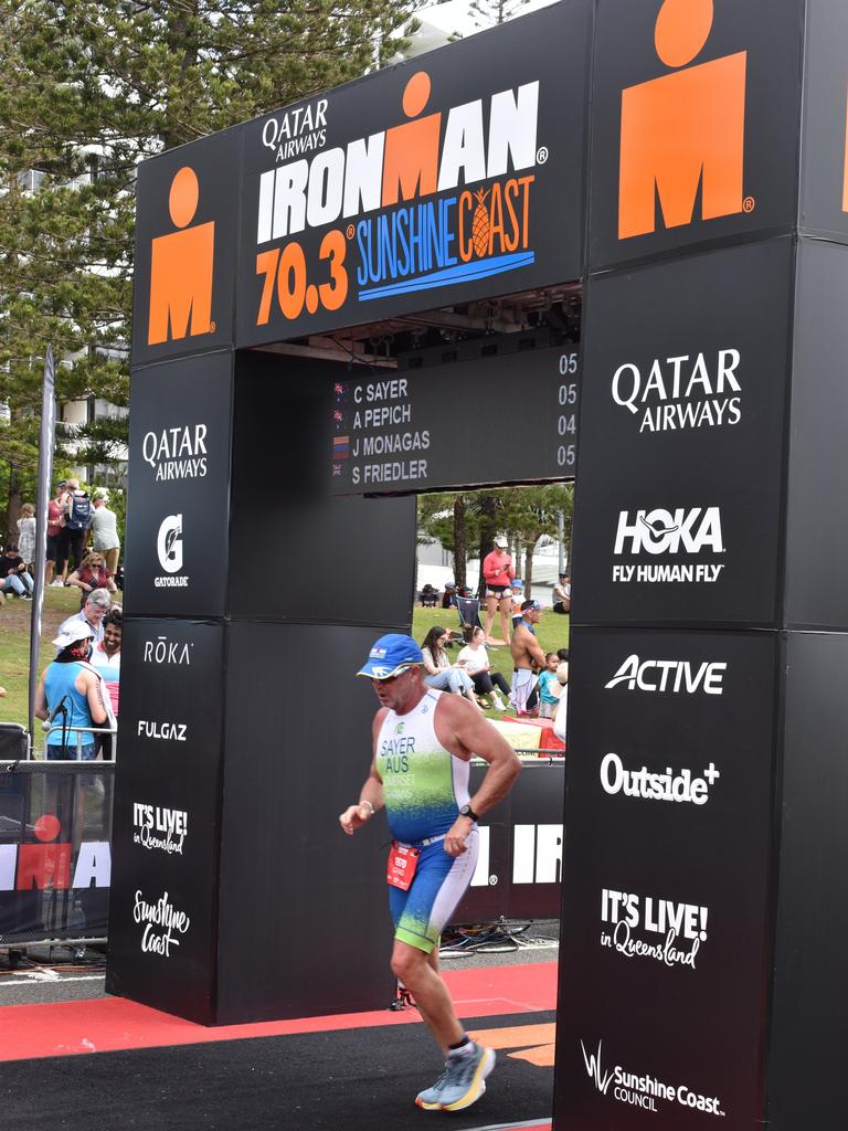 Sunshine Coast Ironman 70.3 at Mooloolaba 2022.