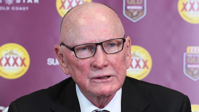 Queensland Rugby League (QRL) Chairman Bruce Hatcher. AAP Image/Dave Hunt