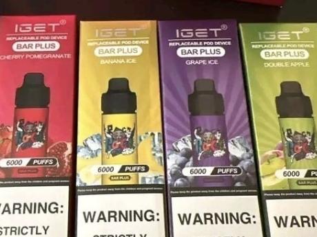 Screengrabs of Facebook pages that were selling Vapes online .Credit Facebook .