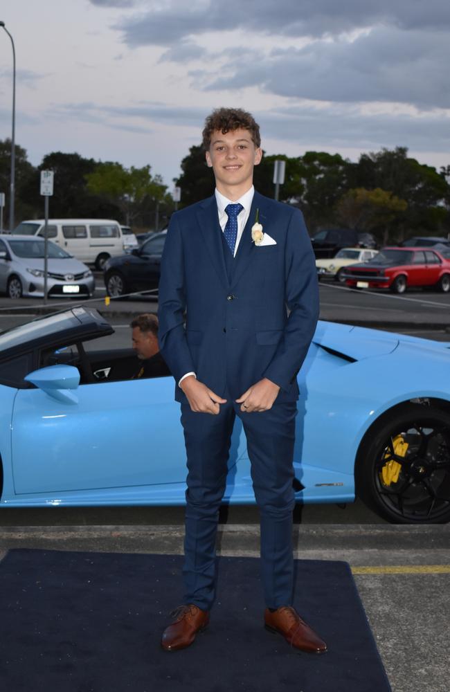 Students at the 2024 Chancellor State College formal.