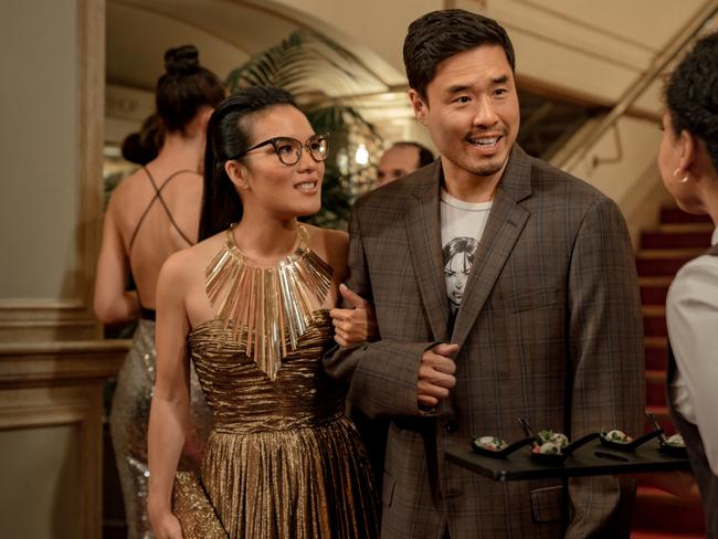 Ali Wong and Randall Park in a scene from Always Be My Maybe.