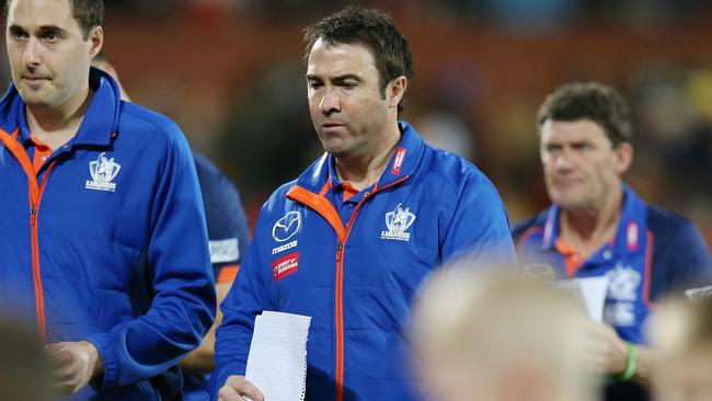 Brad Scott says he’s committed to the Kangaroos. Picture: Michael Klein