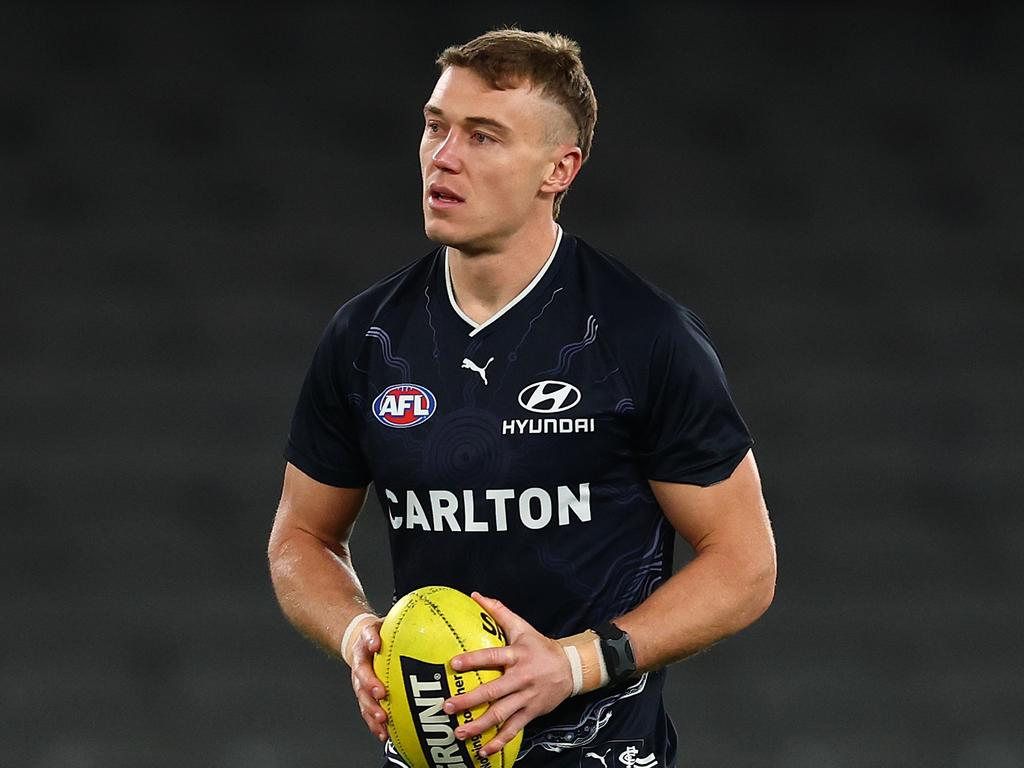 Can Patrick Cripps lead a Carlton revival? Picture: Morgan Hancock/Getty Images
