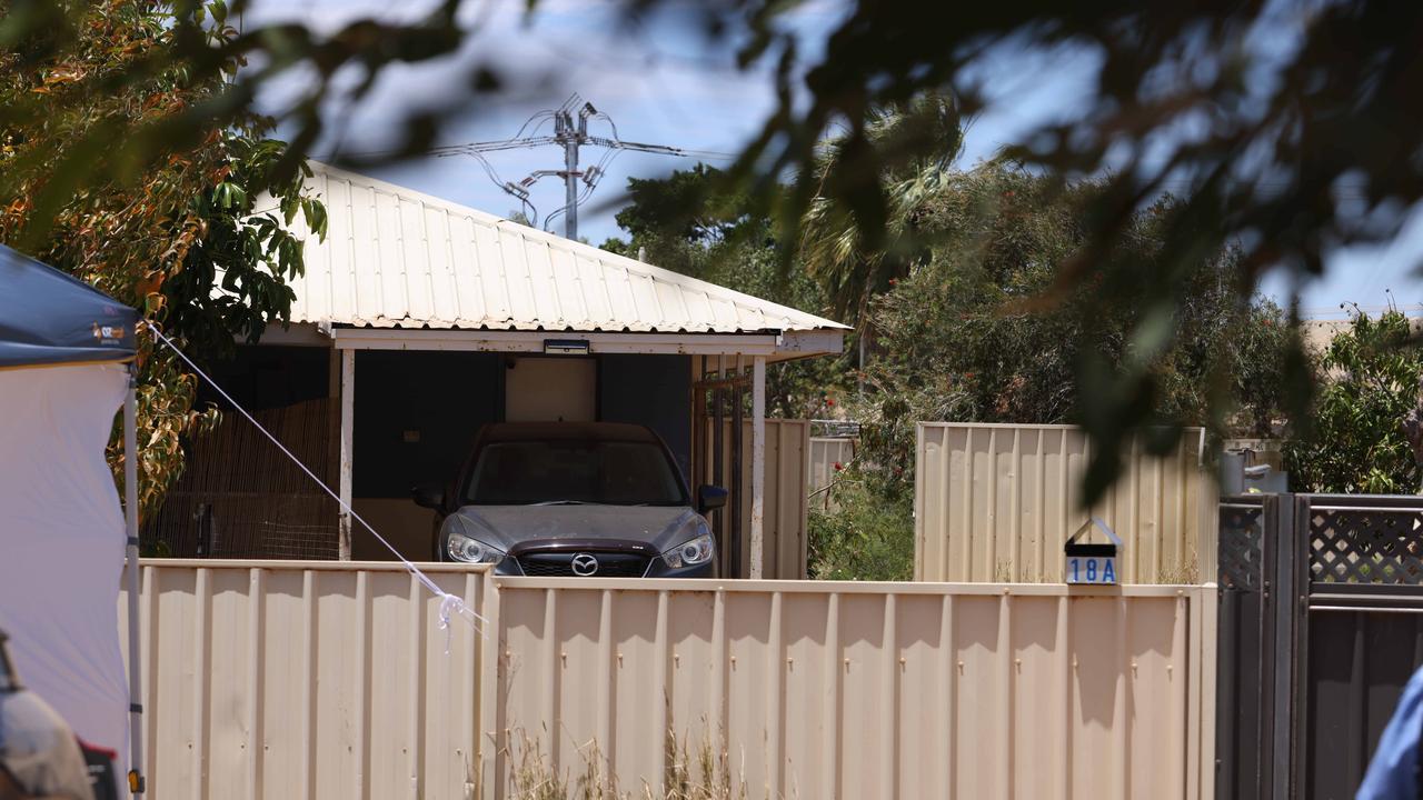 The house where Cleo was found. Picture: Colin Murty