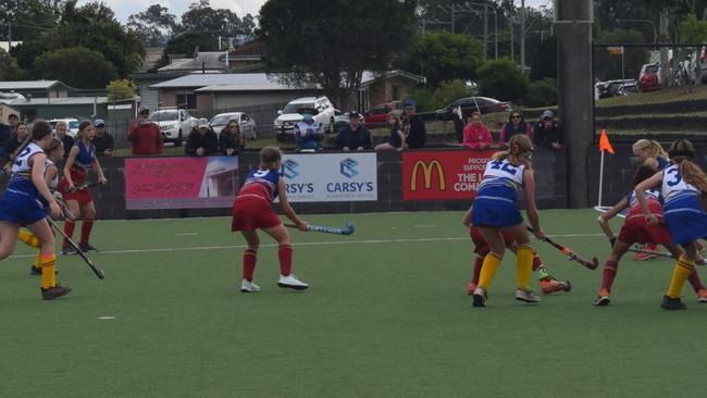 Gympie hosted the 2021 Under 13 Girls State hockey championships over the last four days, with Brisbane teams taking out two of the three division titles. Pictures: Josh Preston