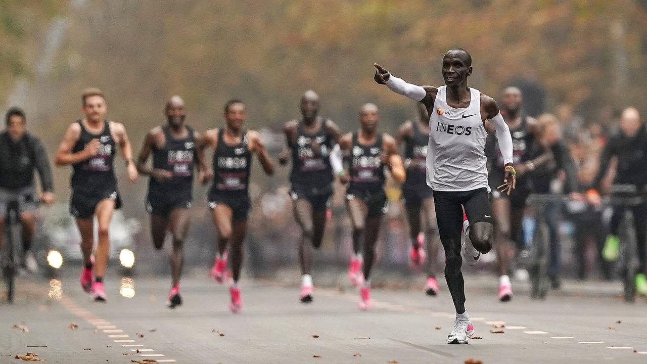 Two hour marathon: Nike shoe, Kipchoge, world record